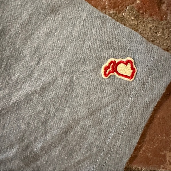 Casual Light blue/gray Graphic Tee Only Talking to Dogs Today Animal Lover - Picture 3 of 12